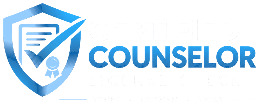 Certified Counselor License Check